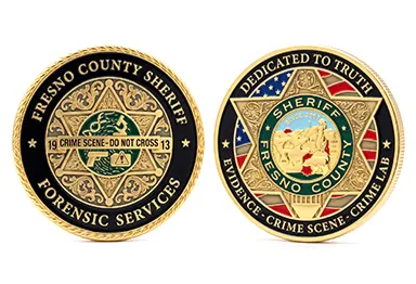Forensics & Crime Scene Investigation Coin