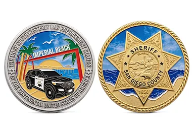 Law Enforcement - Commemorative Station Coin