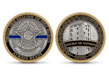 Police Academy Recruit Training Coins