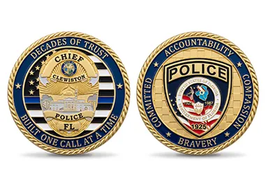 Police Chief Edition Commemorative Coin