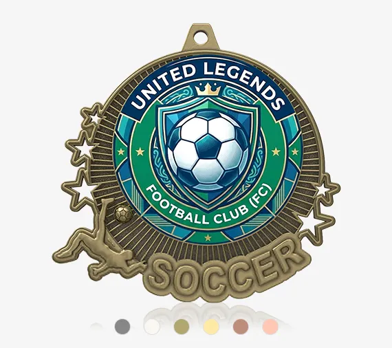 Football Club Team Medal Football Club Team Medal