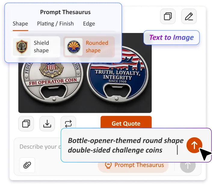 Challenge Coin Bottle Opener | Custom Coins | GS-JJ.com ®