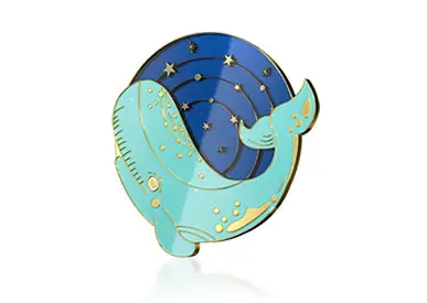 Transparent Enamel Pins