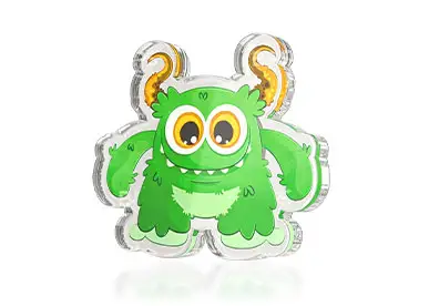 Chamfer Acrylic Pins