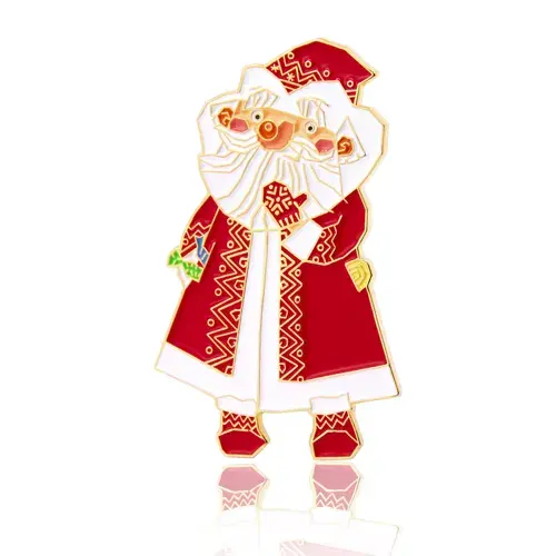 Christmas Santa Claus Enamel Pins