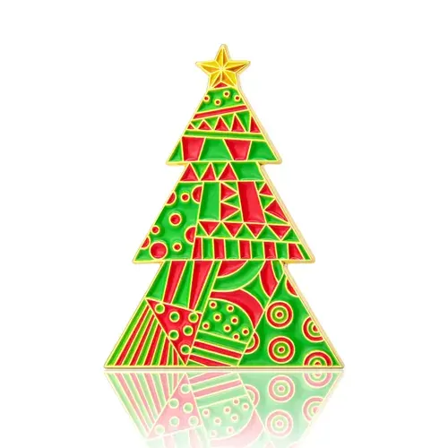 Christmas Tree Enamel Pins