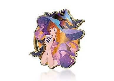 Glitter UV Printed Pins