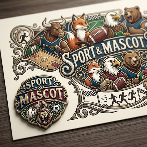 Sports Logo Pins