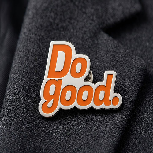 logo lapel pins