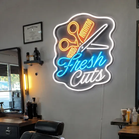 Chic business wall neon sign Chic business wall neon sign