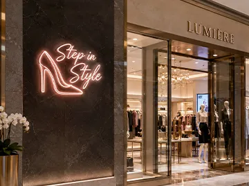 Neon signs with safety packaging Neon signs with safety packaging