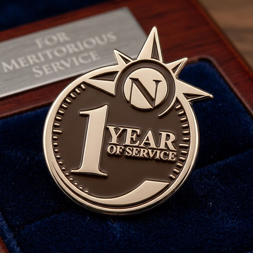 1-year pin
