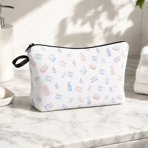 Custom Printed Travel Toiletry Organizer Full Print Custom Printed Travel Toiletry Organizer Full Print