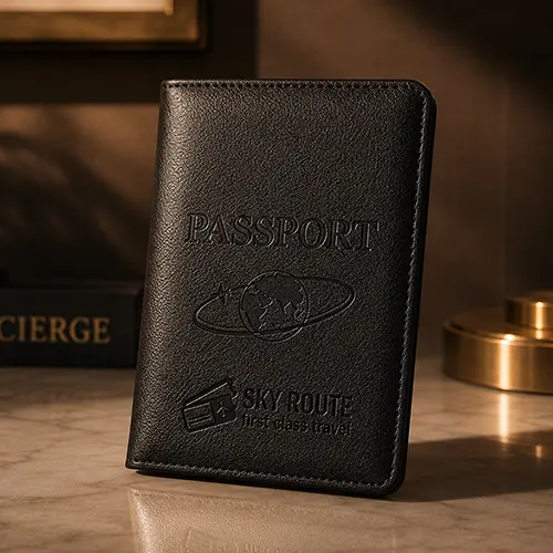 Full-Grain Leather Large Capacity Passport Holder Full-Grain Leather Large Capacity Passport Holder
