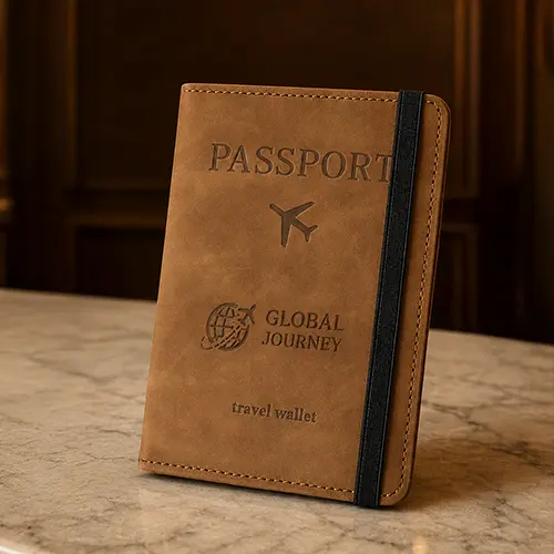 Soft-Touch RFID Travel Passport Holder Soft-Touch RFID Travel Passport Holder