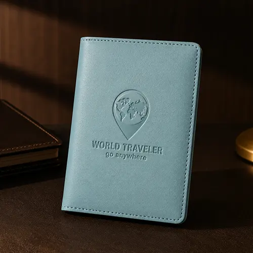 Thick PU Leather Passport Holder 6 Card Slots Thick PU Leather Passport Holder 6 Card Slots