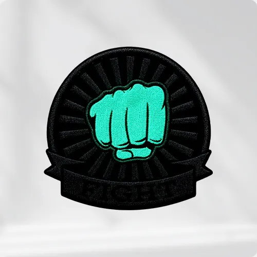 Glow in the Dark Thread Patches