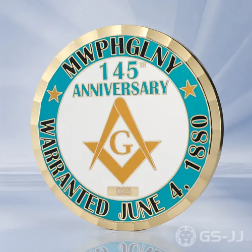145th Anniversary Masonic Coins 145th Anniversary Masonic Coins