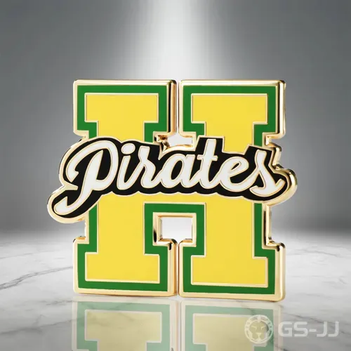 Pirates Varsity H Hard Enamel Pins Pirates Varsity H Hard Enamel Pins