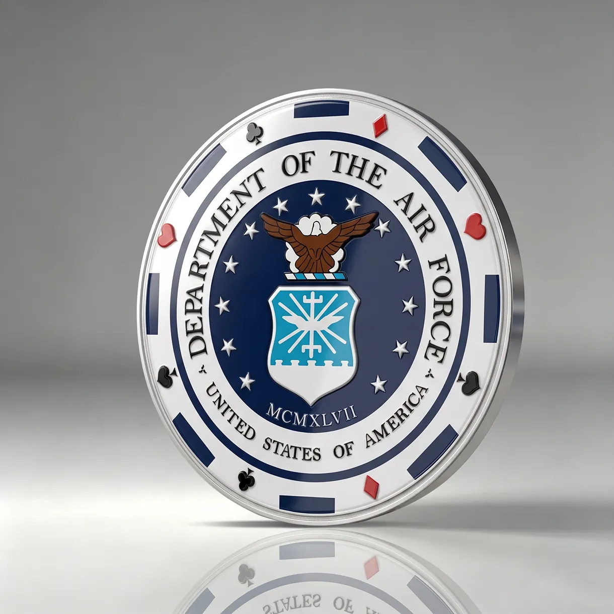 Poker Chip Challenge Coins Poker Chip Challenge Coins