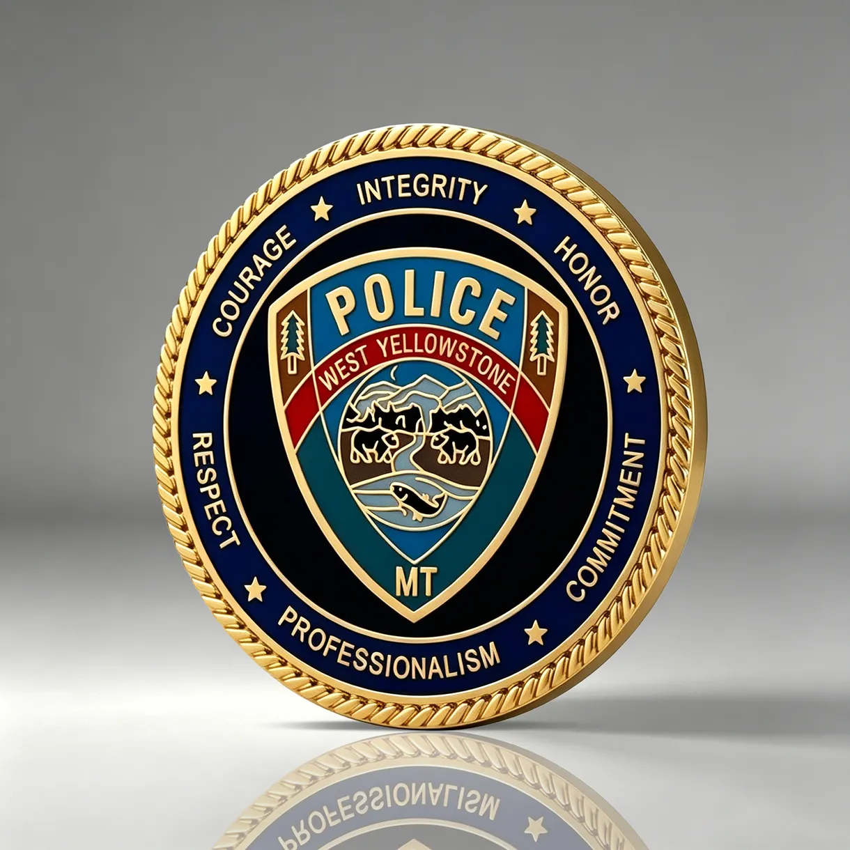 west-yellowstone-police-challenge-coins west-yellowstone-police-challenge-coins