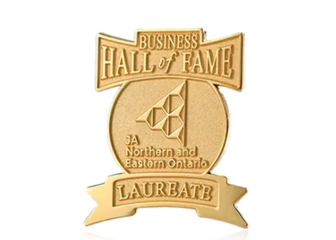 Custom Sandblast or Die-struck Lapel Pins