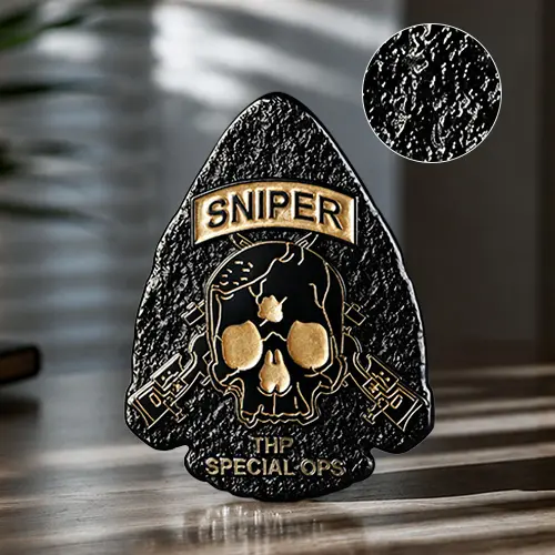 Sniper Special Ops Arrowhead Challenge Coin Sniper Special Ops Arrowhead Challenge Coin