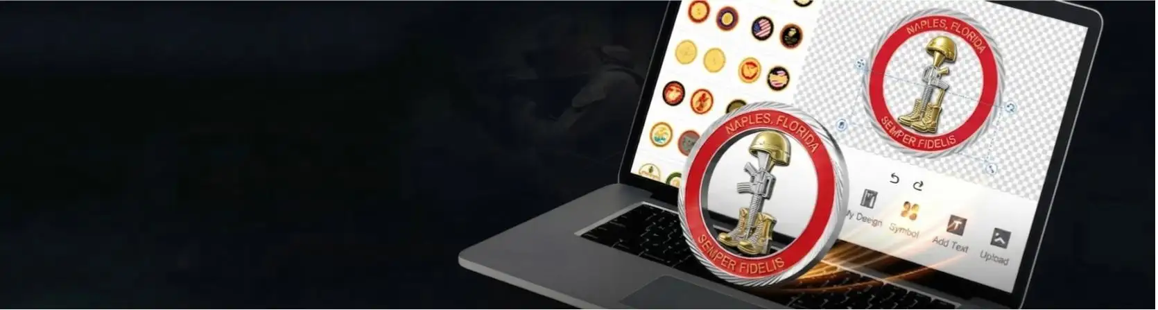 Free Design Tool for Marine Corps Challenge Coins