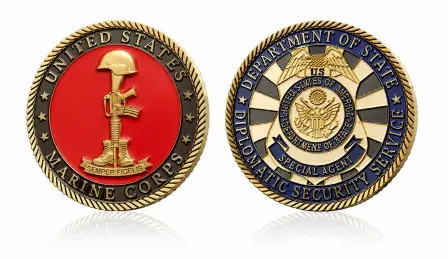 Marine Corps Challenge Coins