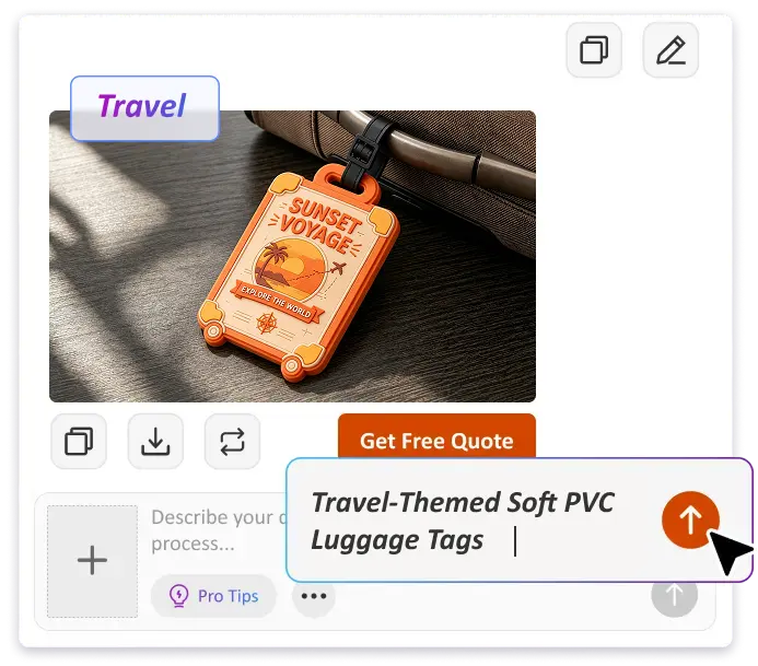 Soft PVC Luggage Tags | Waterproof Personalized Bag Tags