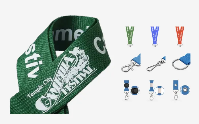 Custom Lanyard Options