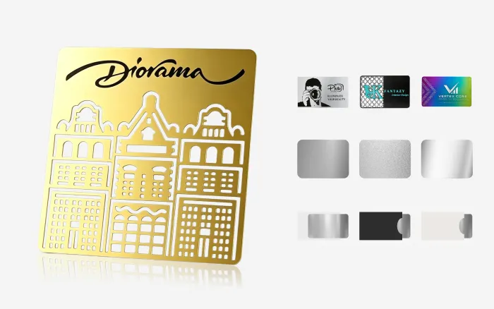 Metal Business Card Options