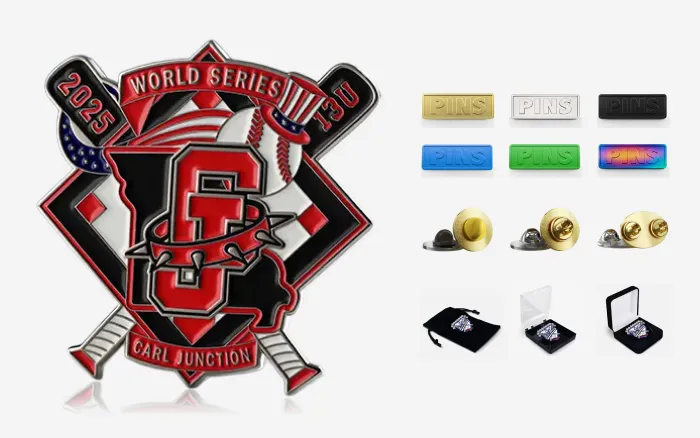 Custom Trading Pin Options