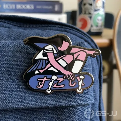 Cool Girl Hard Enamel Pin Cool Girl Hard Enamel Pin