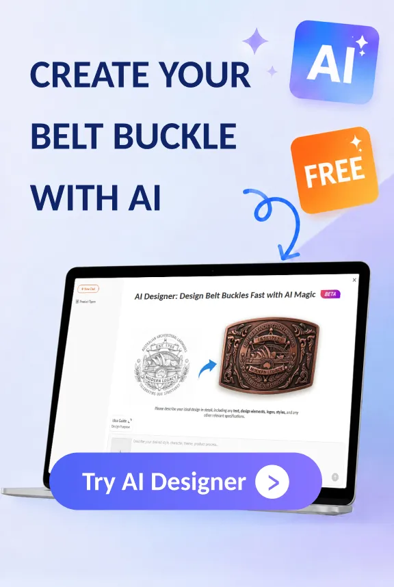 Try Belt Buckle AI Designer