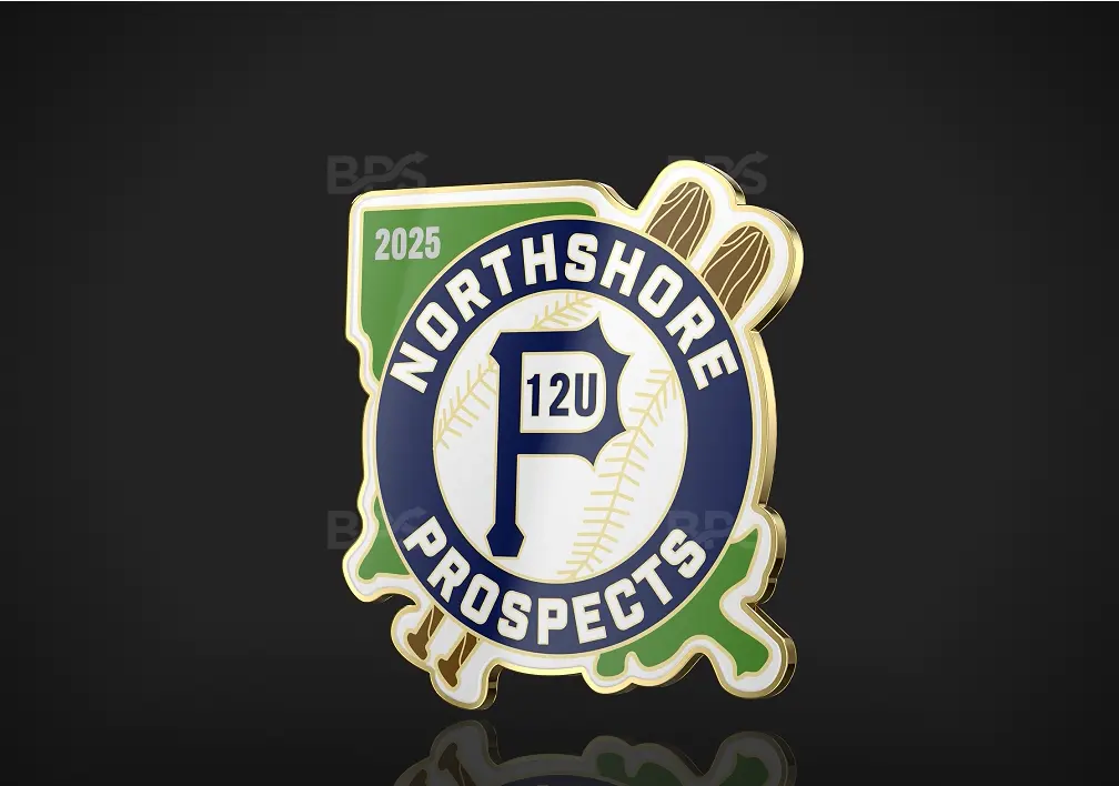 Printed Baseball Pins Printed Baseball Pins