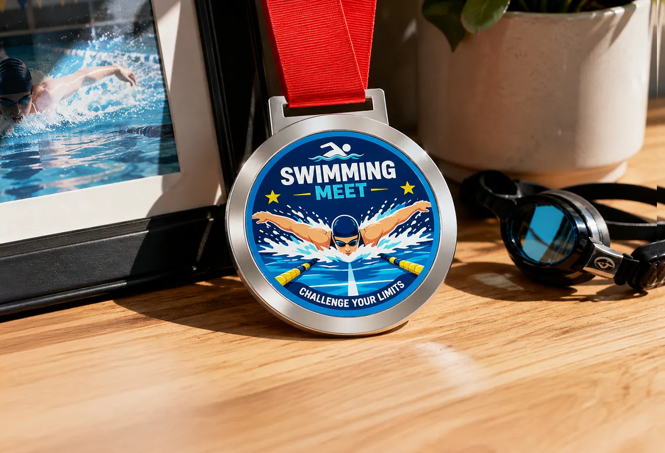 Lightweight and Durable Acrylic Medal