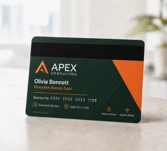 Plastic Cards with Magnetic Stripe