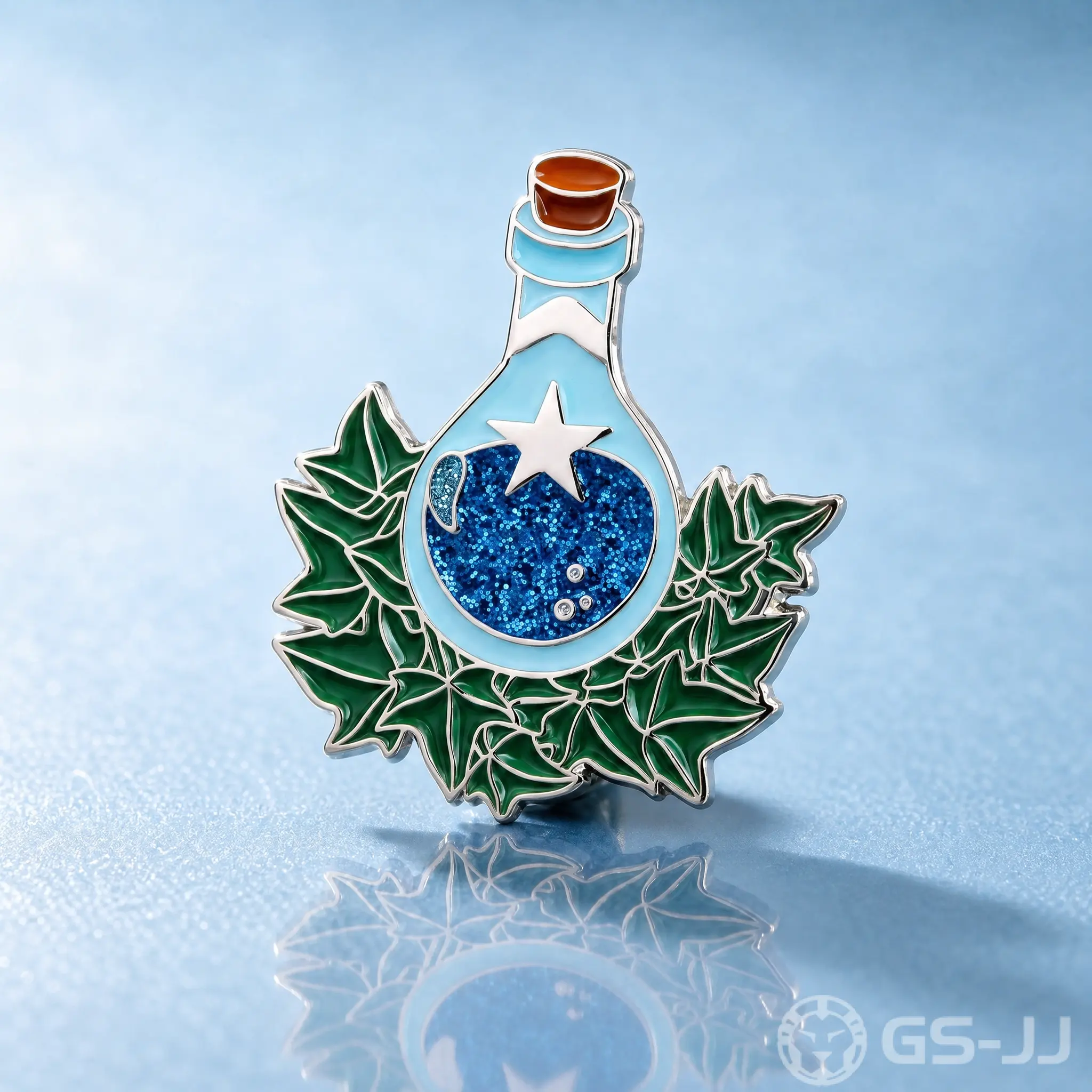 Magic Potion Bottle Glitter Enamel Pins Magic Potion Bottle Glitter Enamel Pins