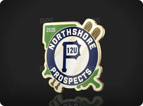 Printed Baseball Pins
