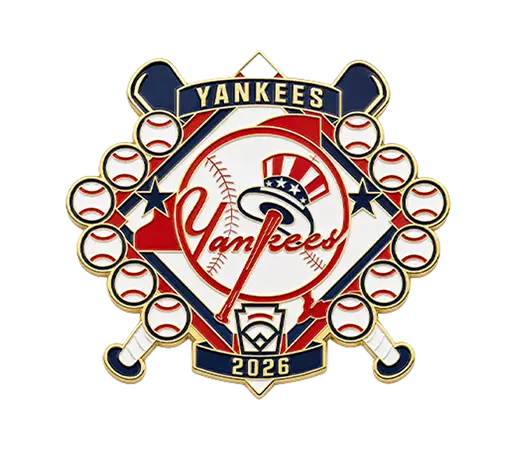 New York Yankees 2026 Numbered Stadium Trading Pin