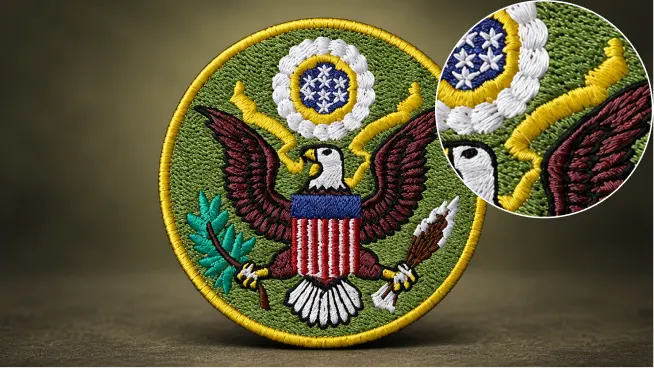 Embroidered Military Patches