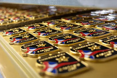 Baking enamel pins