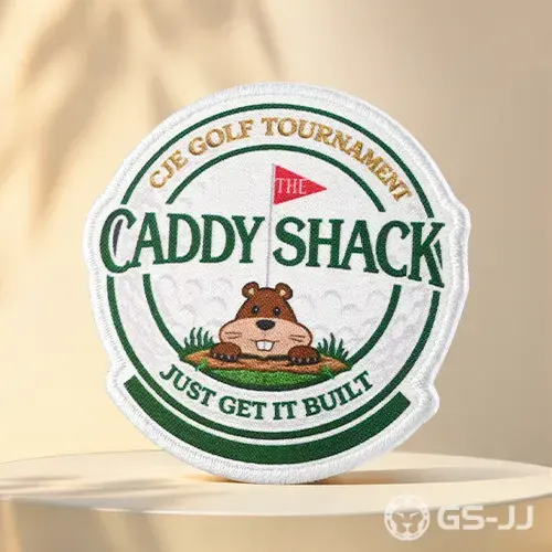 Caddy Shack Gopher Golf Tournament Printed Patch Caddy Shack Gopher Golf Tournament Printed Patch
