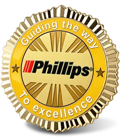phillips guiding the way to excellence custom challenge coin