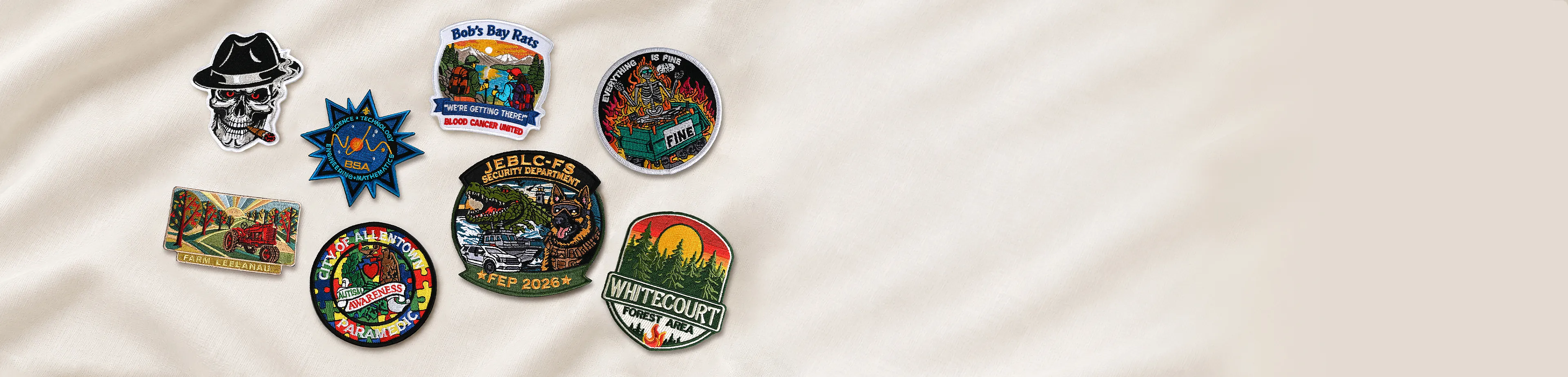 Custom Patches With No Minimum Order
