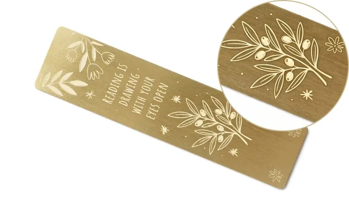 Etched Bookmarks Etched Bookmarks