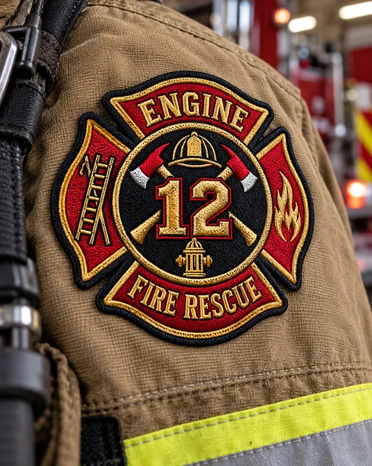 Custom Fire Department Patches