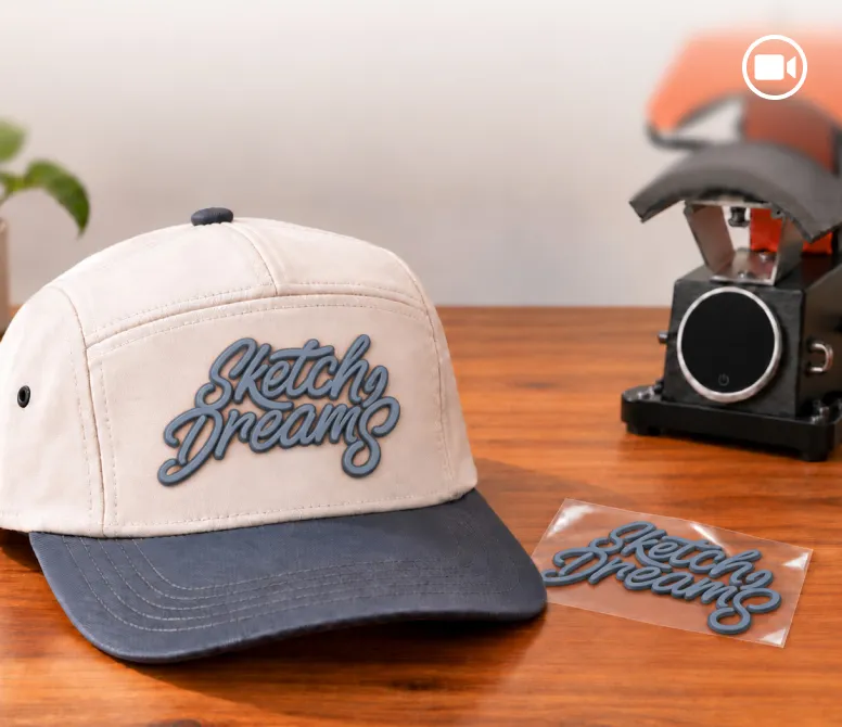How to Iron 3D Silicone Patches with A Heat Press