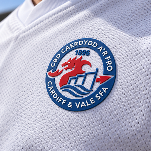Custom 3D Silicone Team Crest Patches